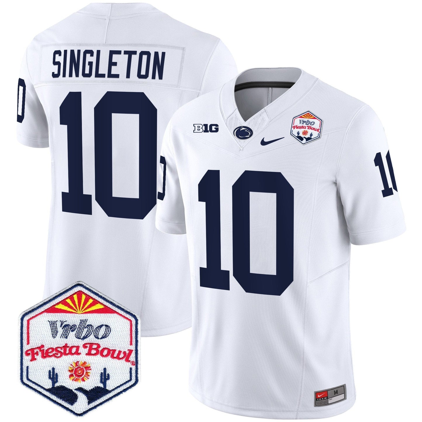Penn State Nittany Lions 2024 The Fiesta Bowl Patch Vapor Limited Jersey - All Stitched