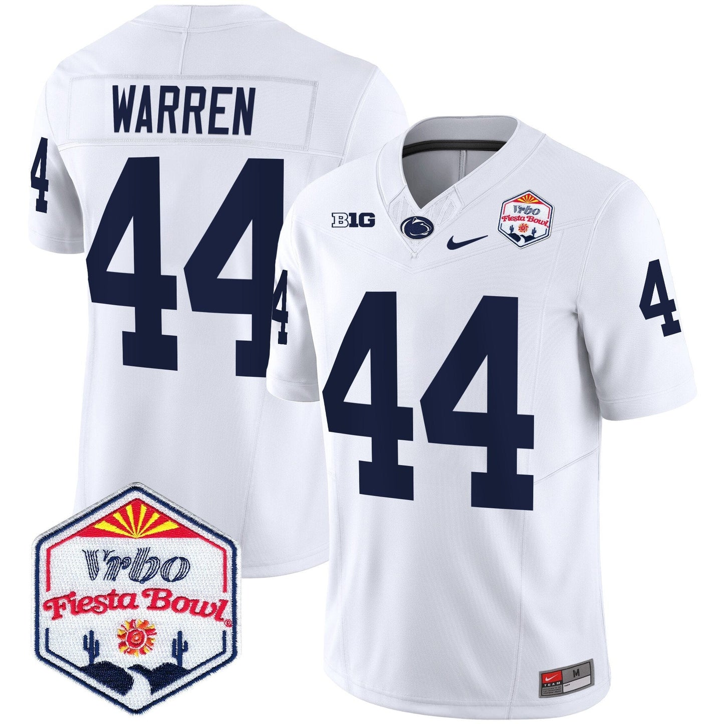 Penn State Nittany Lions 2024 The Fiesta Bowl Patch Vapor Limited Jersey - All Stitched