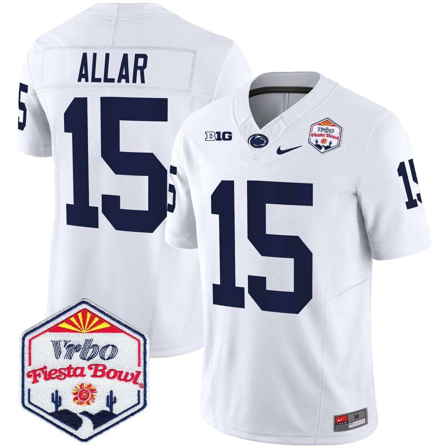 Penn State Nittany Lions 2024 The Fiesta Bowl Patch Vapor Limited Jersey - All Stitched