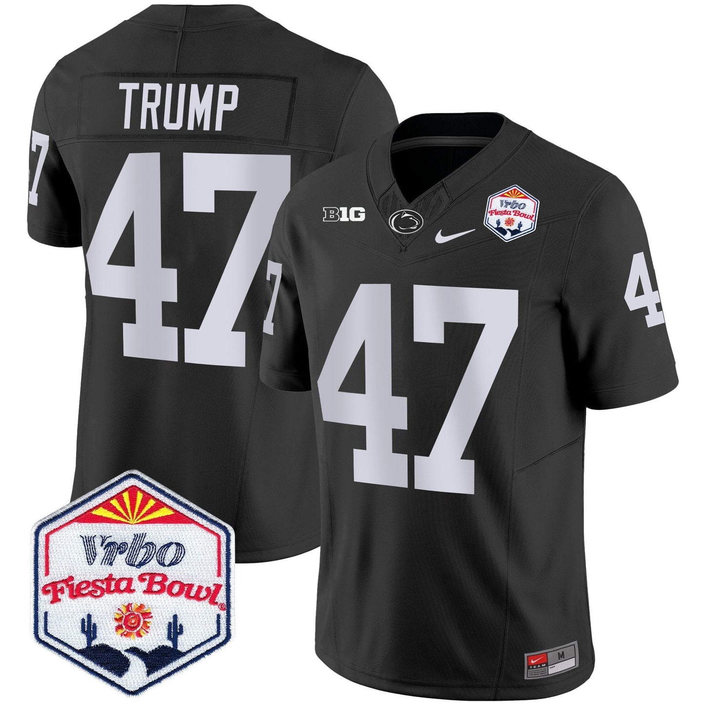 Penn State Nittany Lions 2024 The Fiesta Bowl Patch Vapor Limited Jersey - All Stitched