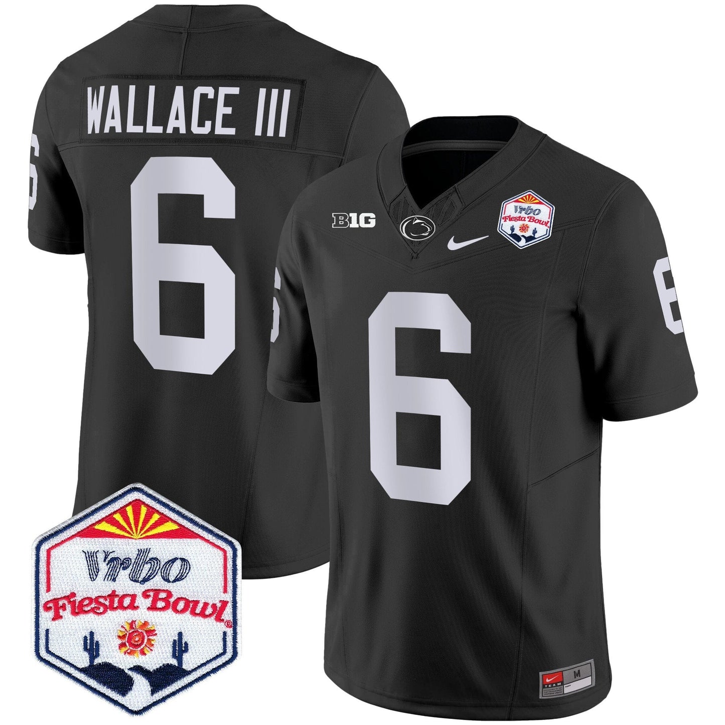 Penn State Nittany Lions 2024 The Fiesta Bowl Patch Vapor Limited Jersey - All Stitched