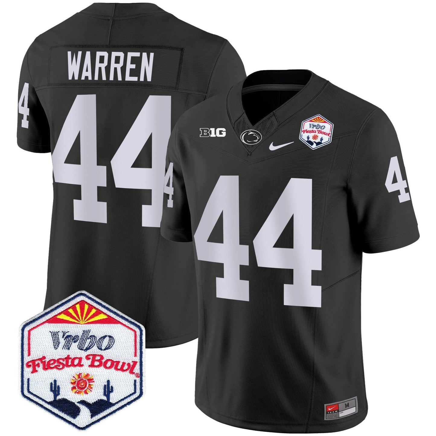Penn State Nittany Lions 2024 The Fiesta Bowl Patch Vapor Limited Jersey - All Stitched