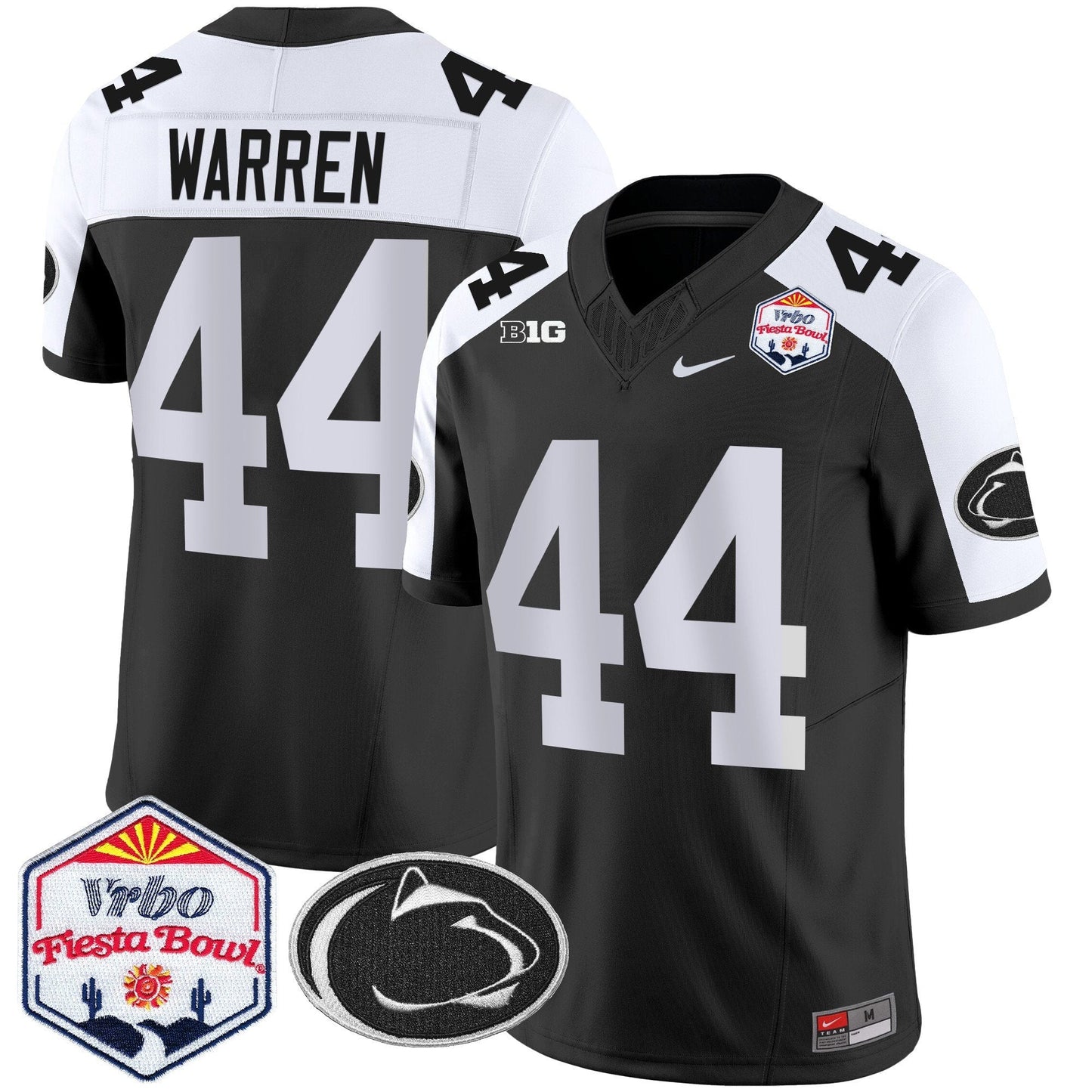 Penn State Nittany Lions 2024 The Fiesta Bowl Patch Vapor Limited Jersey - All Stitched