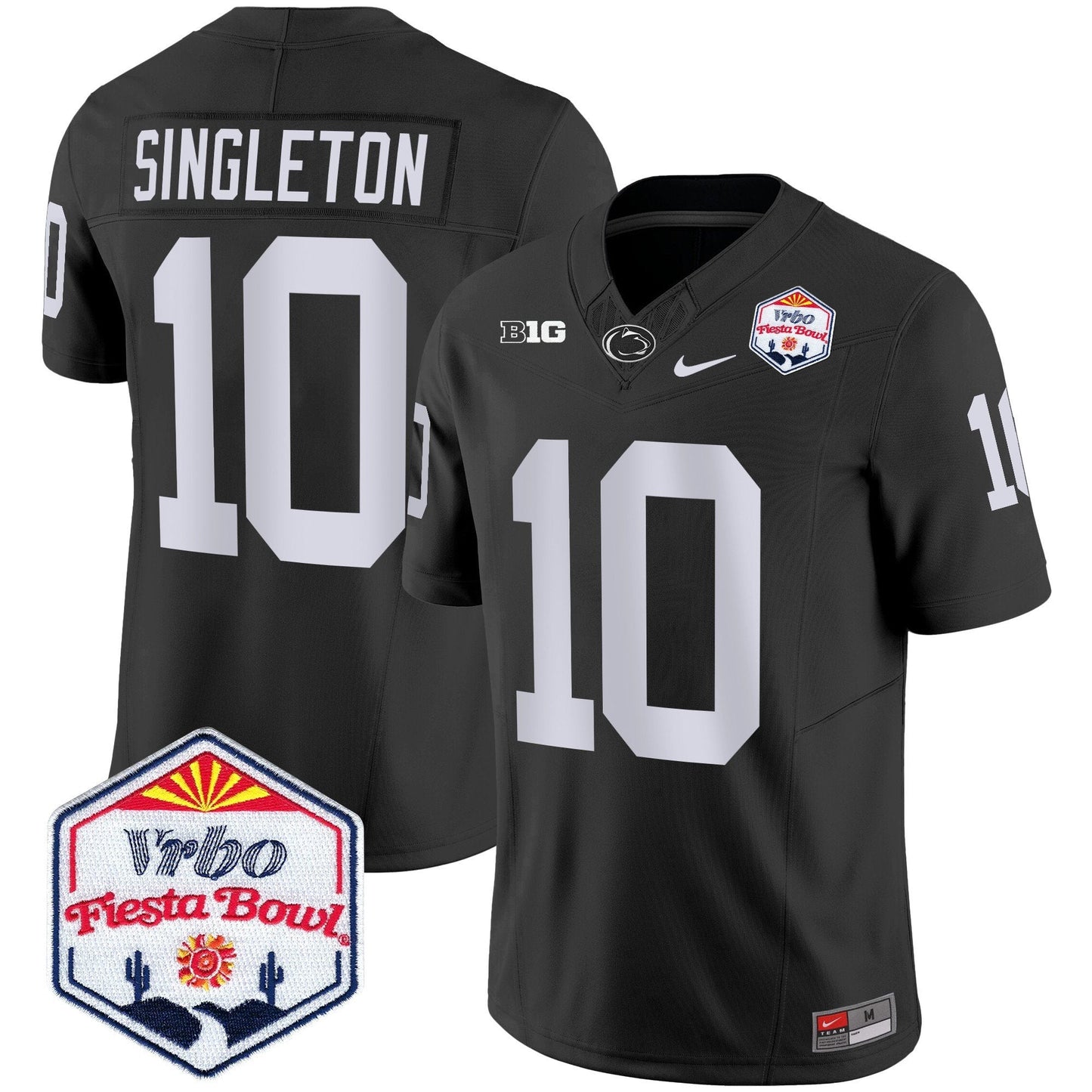 Penn State Nittany Lions 2024 The Fiesta Bowl Patch Vapor Limited Jersey - All Stitched