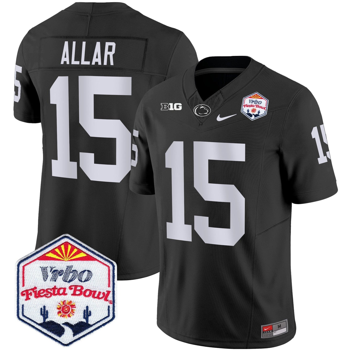 Penn State Nittany Lions 2024 The Fiesta Bowl Patch Vapor Limited Jersey - All Stitched
