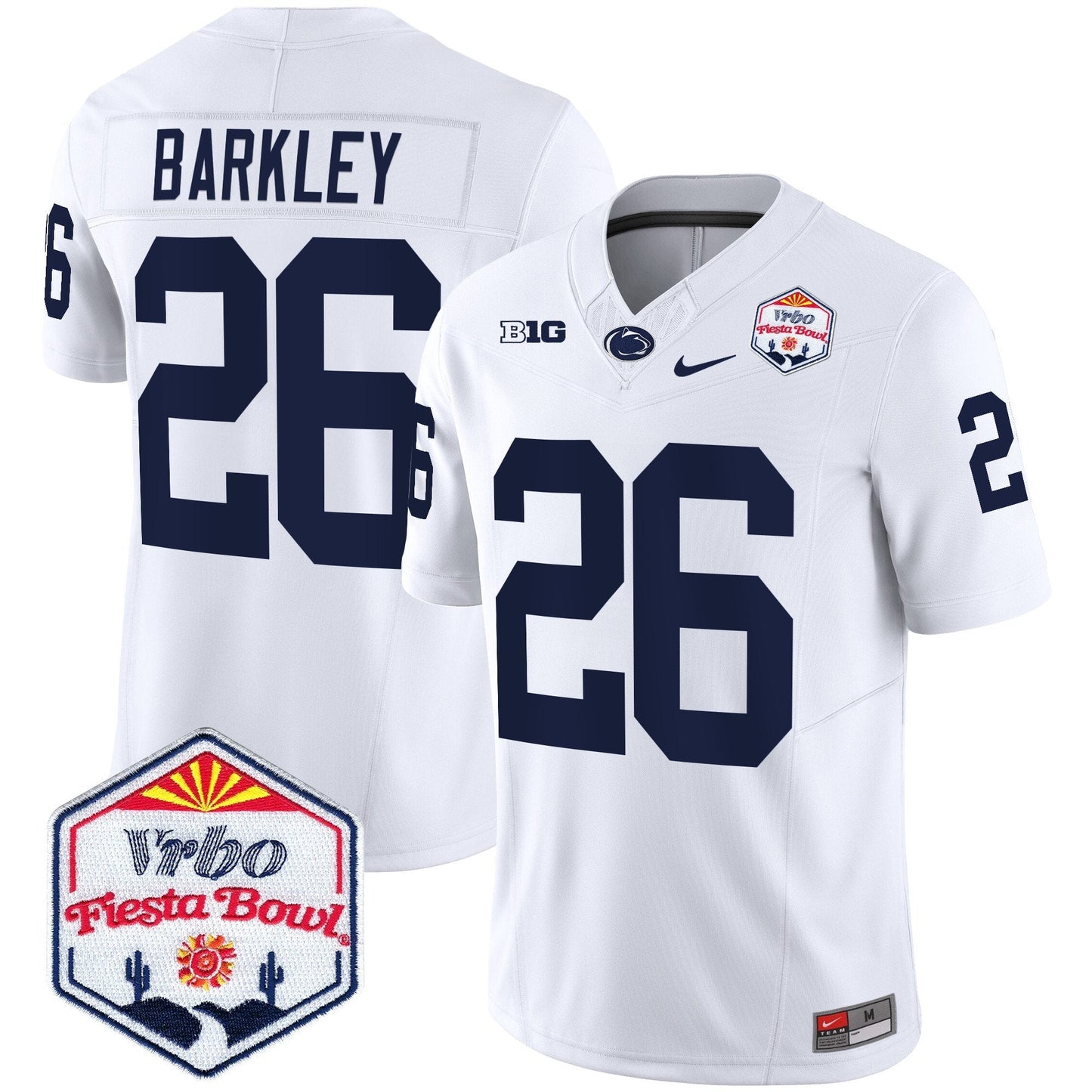 Penn State Nittany Lions 2024 The Fiesta Bowl Patch Vapor Limited Jersey - All Stitched