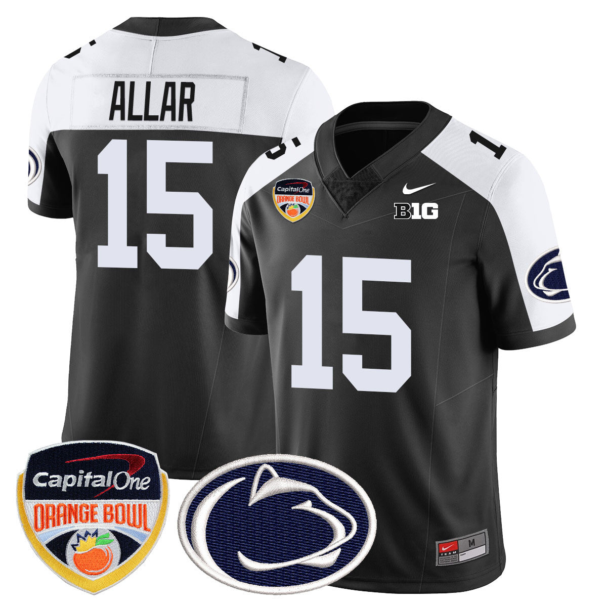 Men's Penn State Nittany Lions 2024 Orange Bowl Jersey - All Stitched