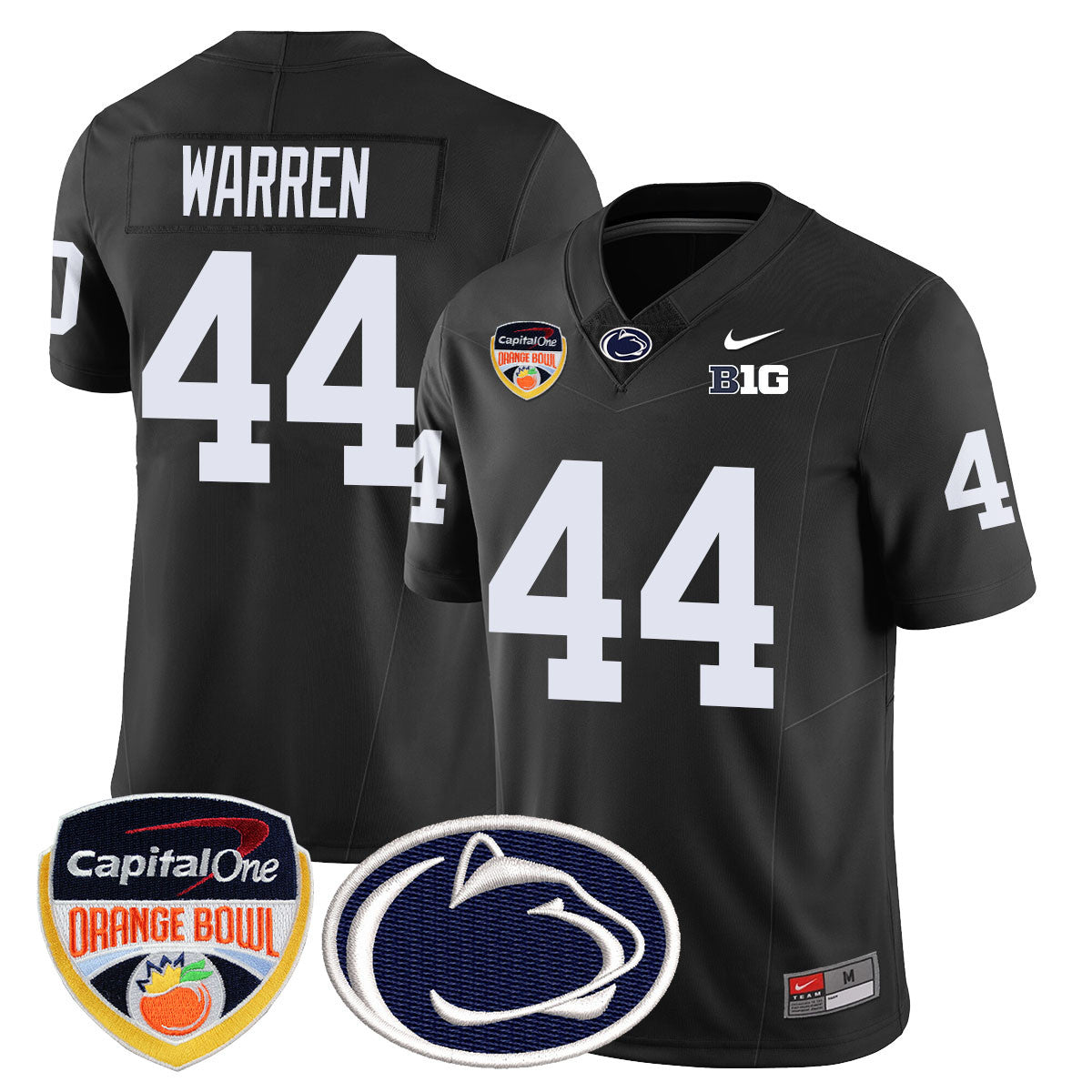 Men's Penn State Nittany Lions 2024 Orange Bowl Jersey - All Stitched