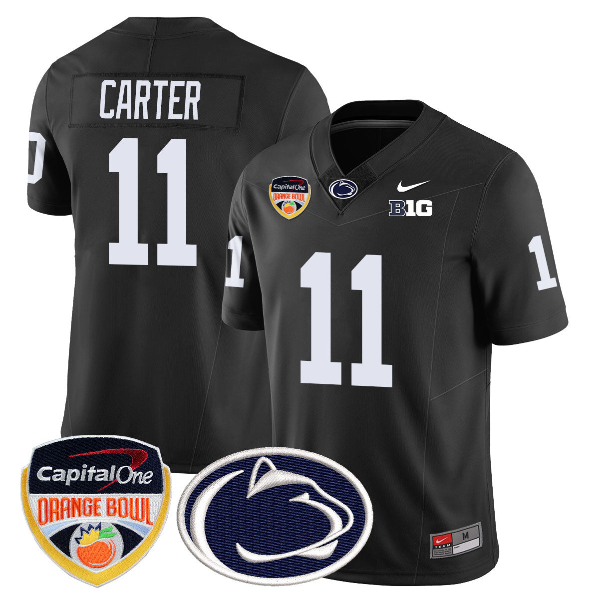 Men's Penn State Nittany Lions 2024 Orange Bowl Jersey - All Stitched