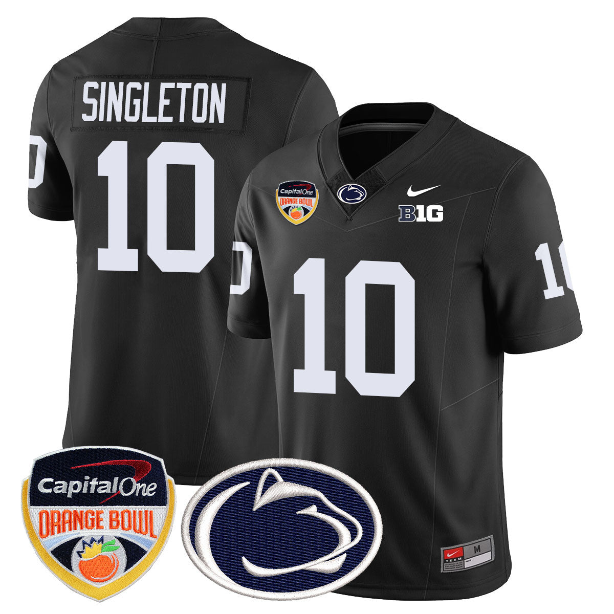 Men's Penn State Nittany Lions 2024 Orange Bowl Jersey - All Stitched