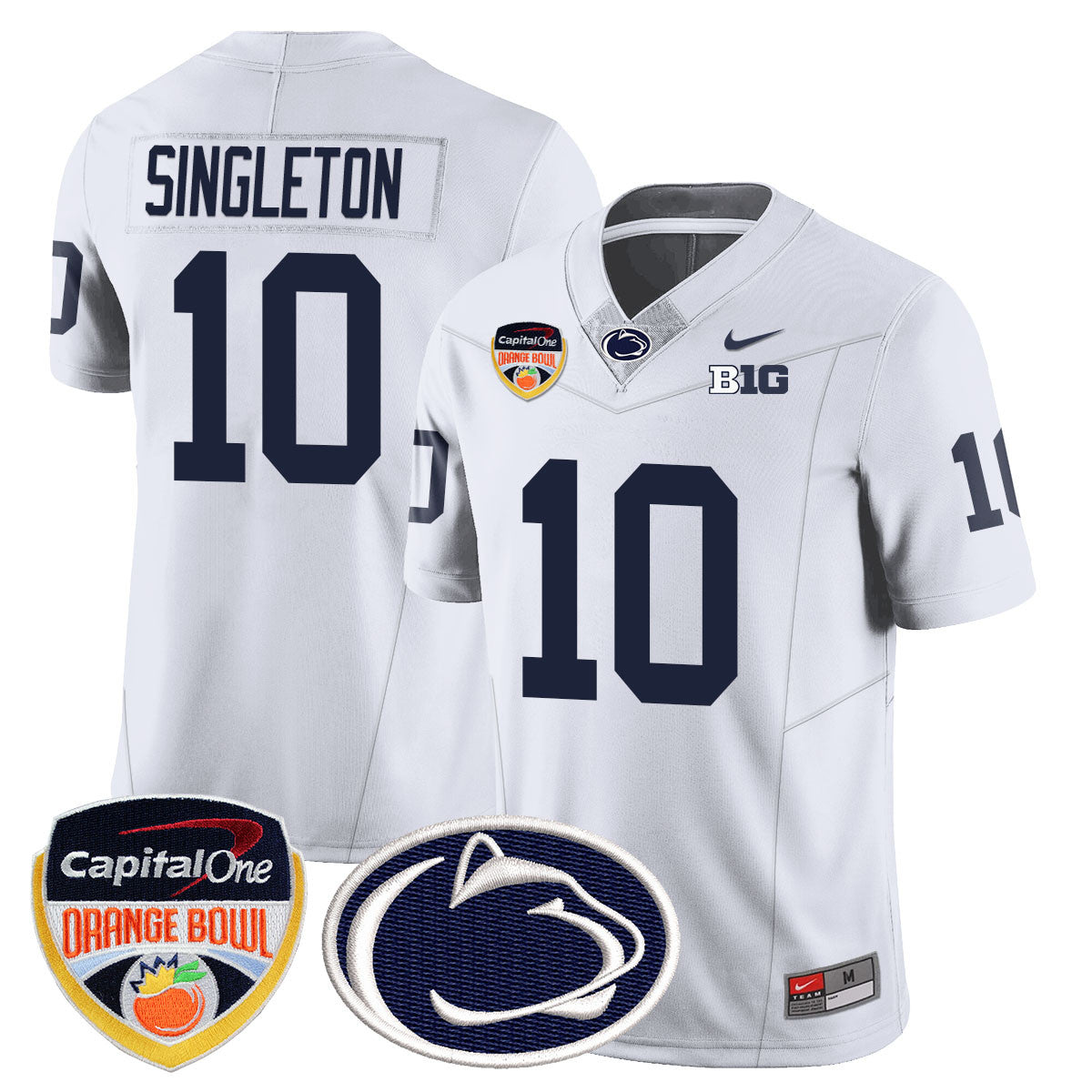 Men's Penn State Nittany Lions 2024 Orange Bowl Jersey - All Stitched
