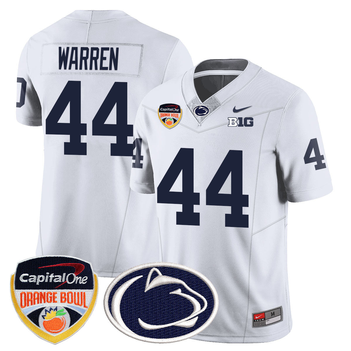 Men's Penn State Nittany Lions 2024 Orange Bowl Jersey - All Stitched