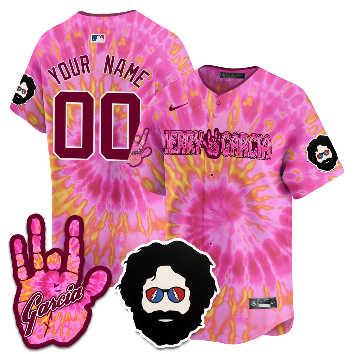 Custom Name - Jerry Garcia Tribute Night Limited Jersey
