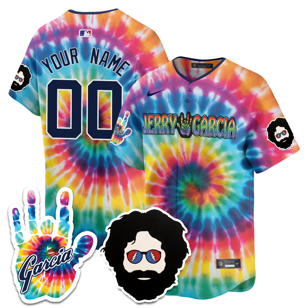 Custom Name - Jerry Garcia Tribute Night Limited Jersey