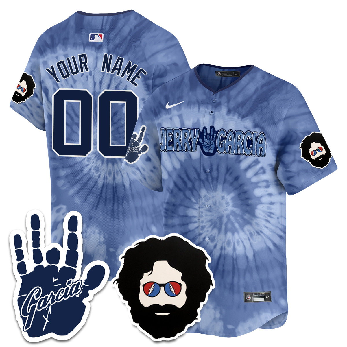 Custom Name - Jerry Garcia Tribute Night Limited Jersey
