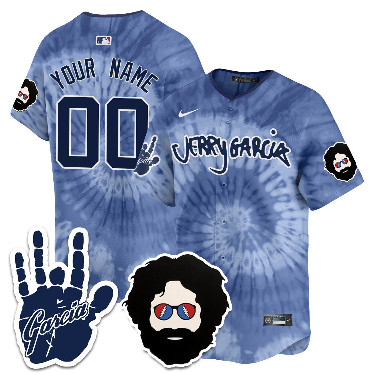 Custom Name - Jerry Garcia Tribute Night Limited Jersey