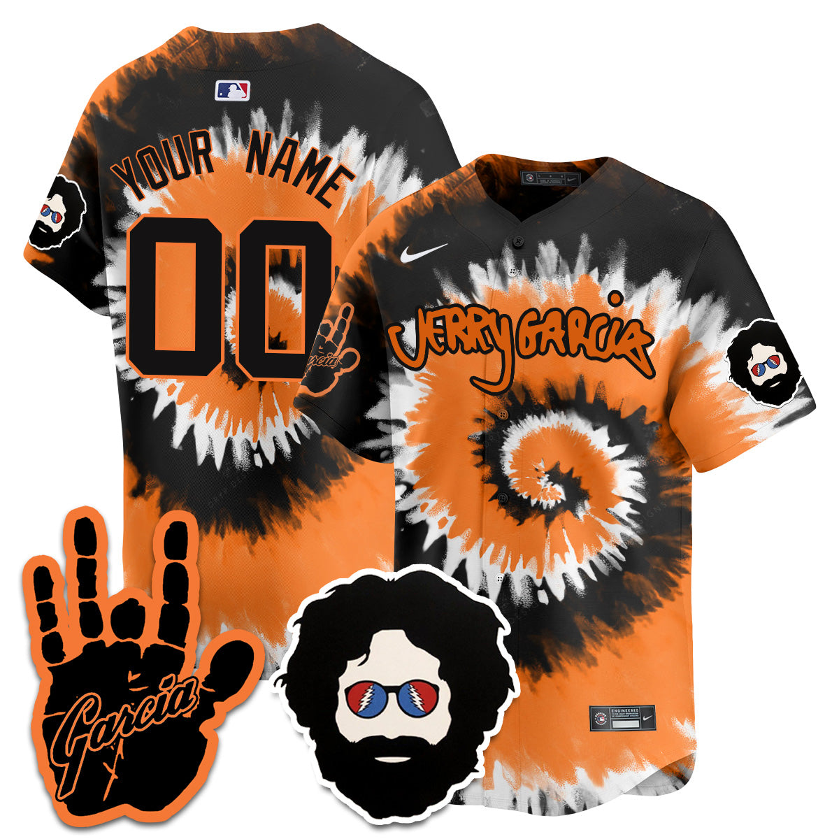 Custom Name - Jerry Garcia Tribute Night Limited Jersey