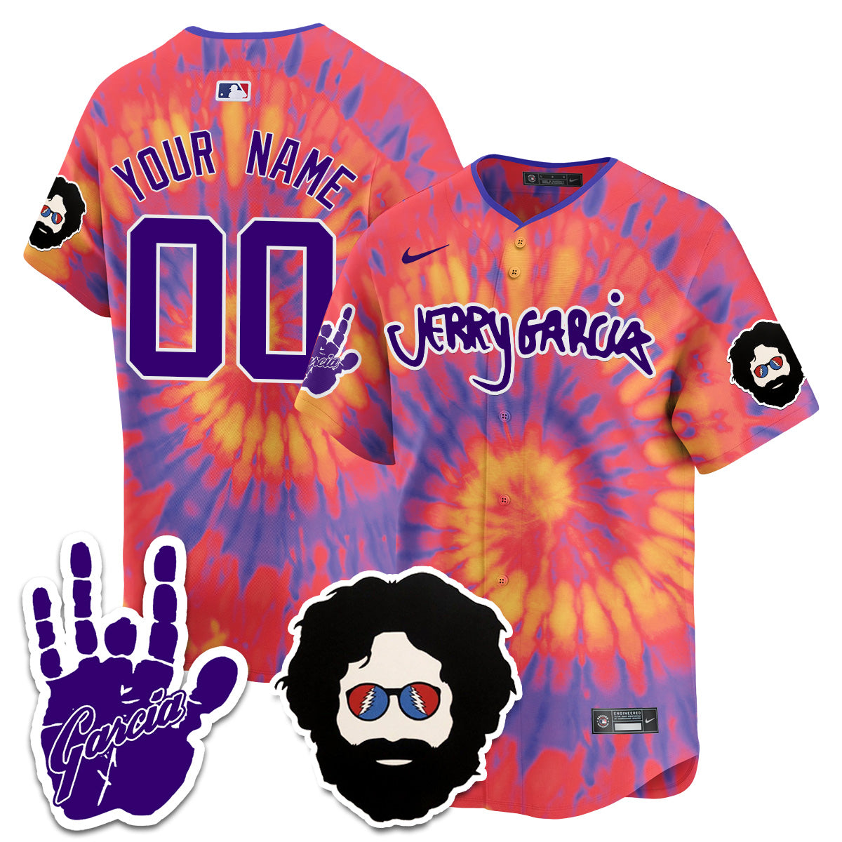 Custom Name - Jerry Garcia Tribute Night Limited Jersey
