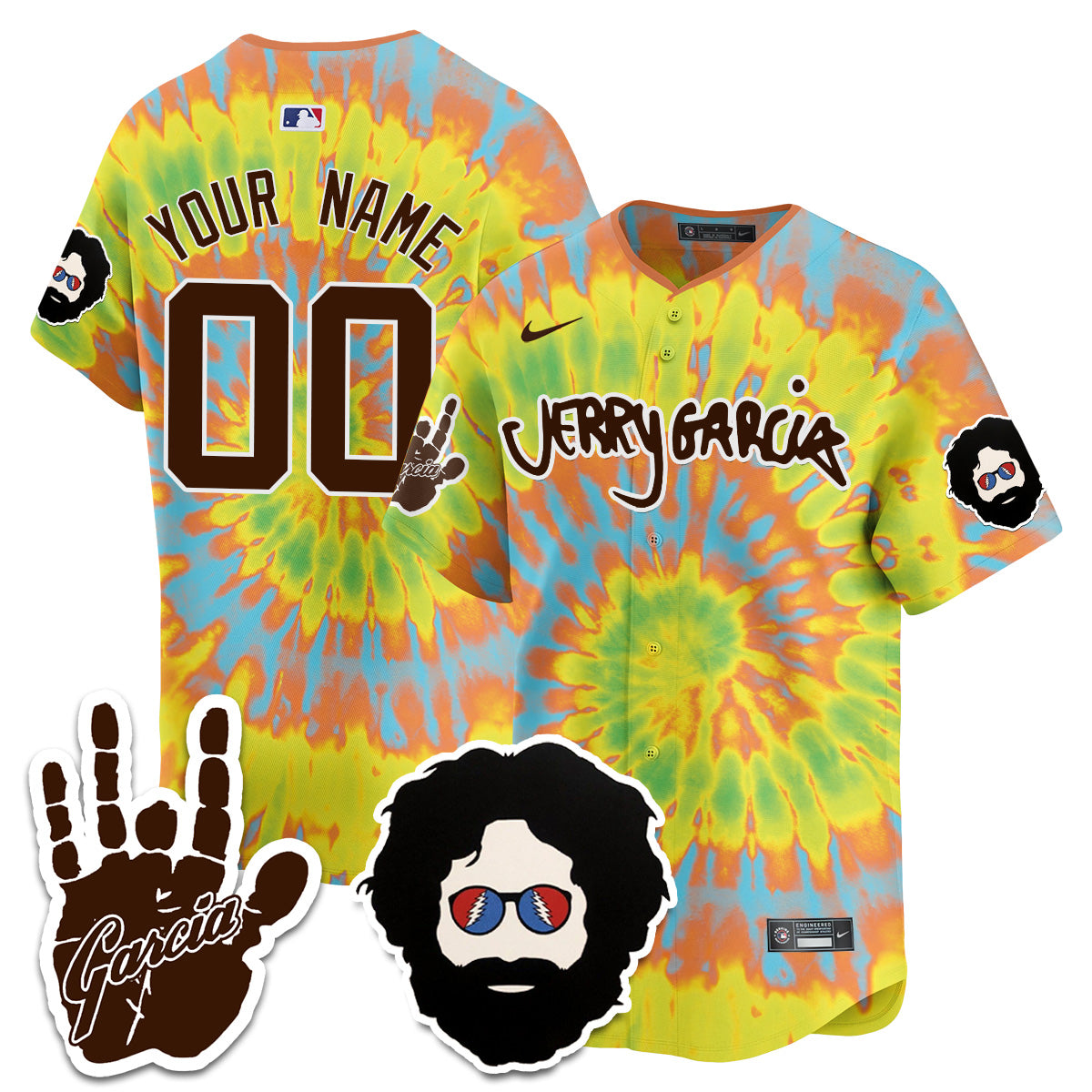 Custom Name - Jerry Garcia Tribute Night Limited Jersey