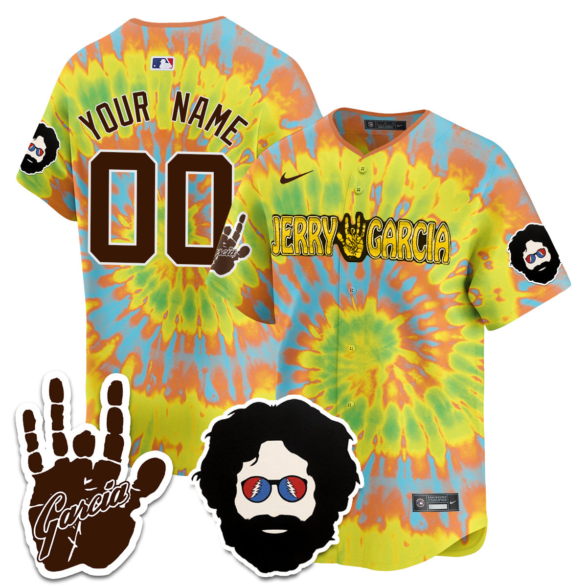 Custom Name - Jerry Garcia Tribute Night Limited Jersey