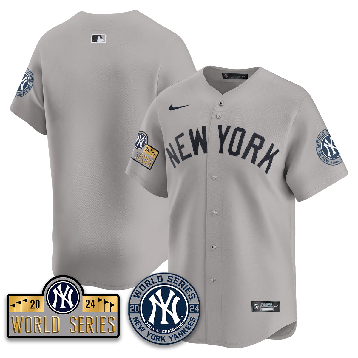 New York Yankees World Series 2024 Jersey - All Stitched
