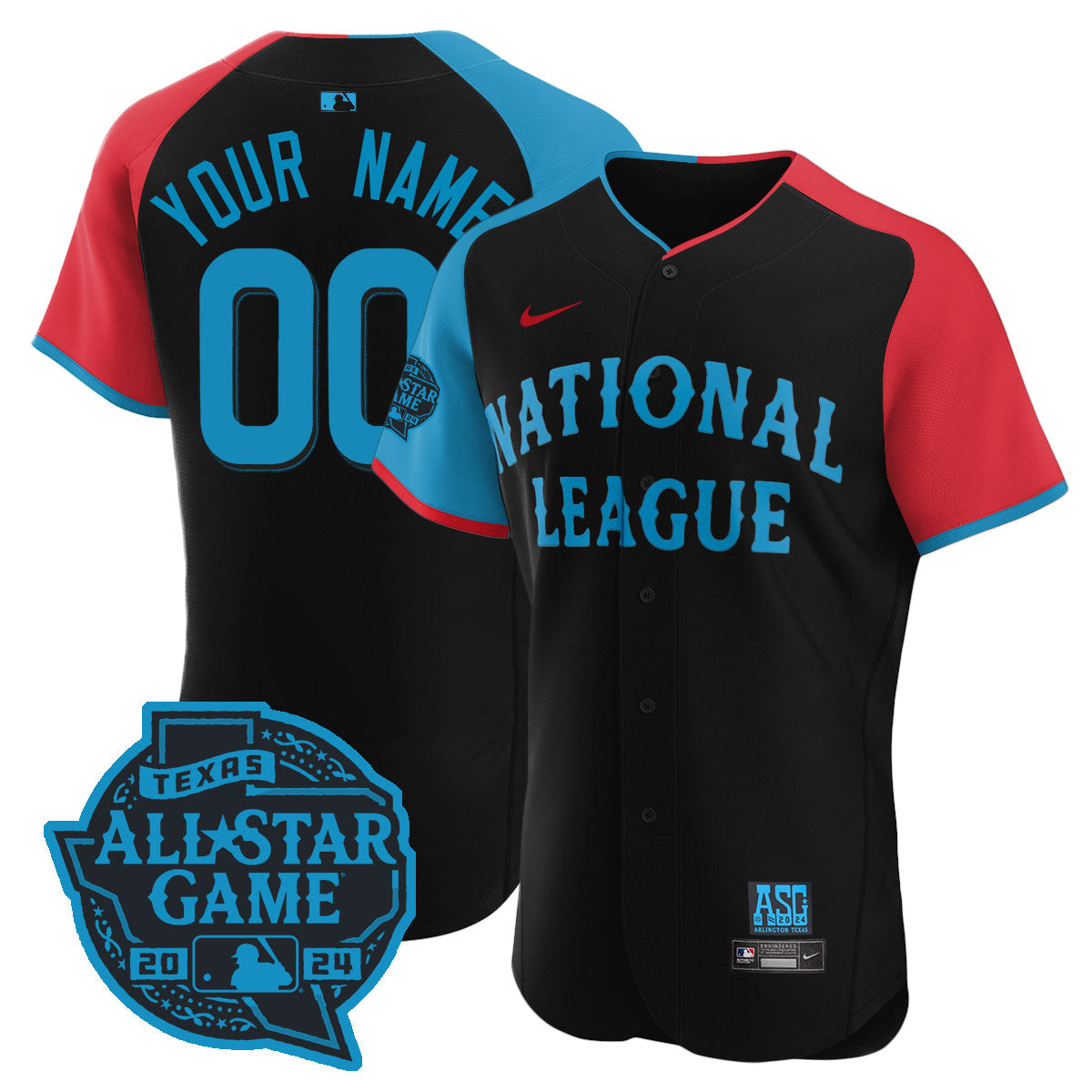 National League 2024 All-Star Game Custom Jersey - All Stitched