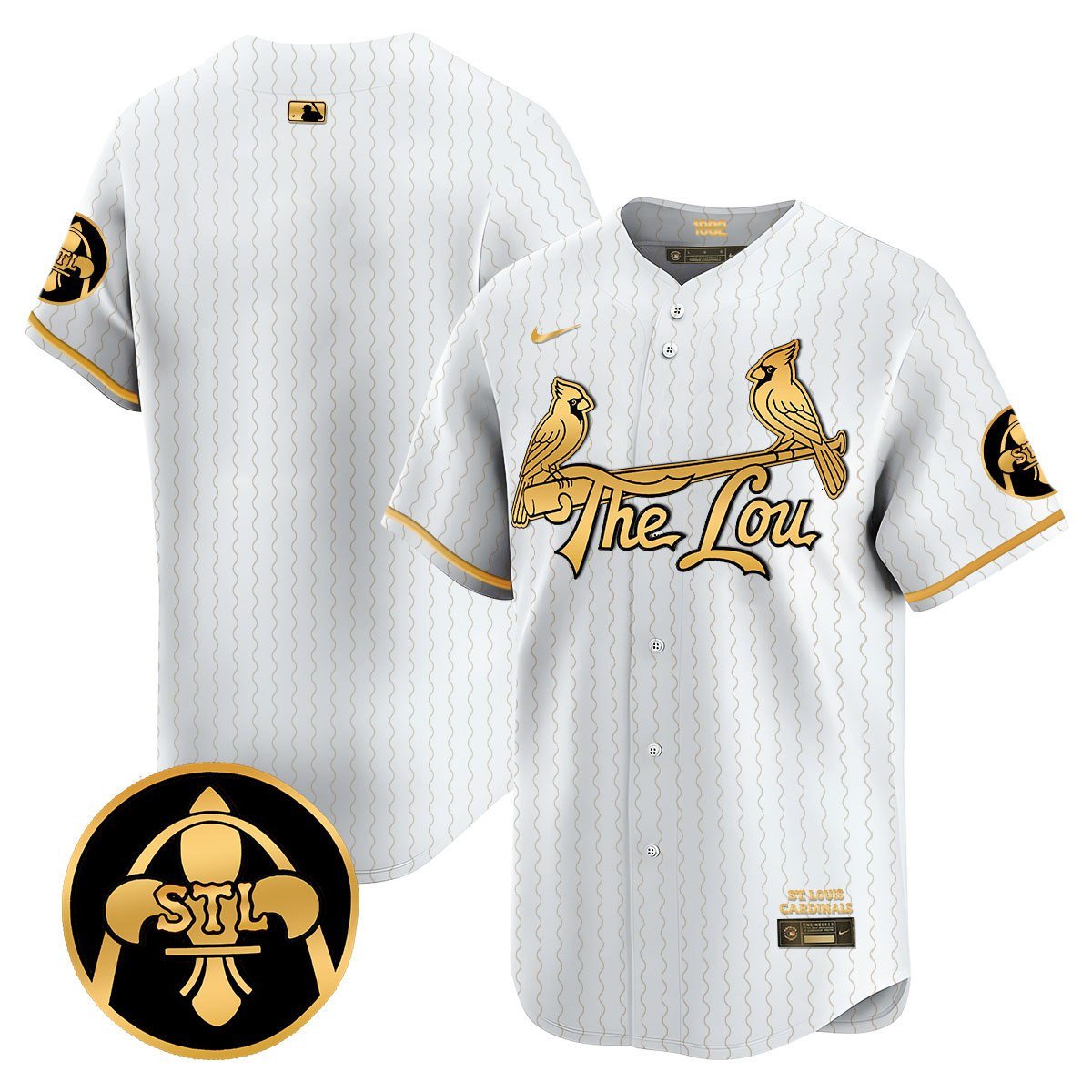 St. Louis Cardinals 2024 City Connect Vapor Premier Limited Jersey V2 - All Stitched