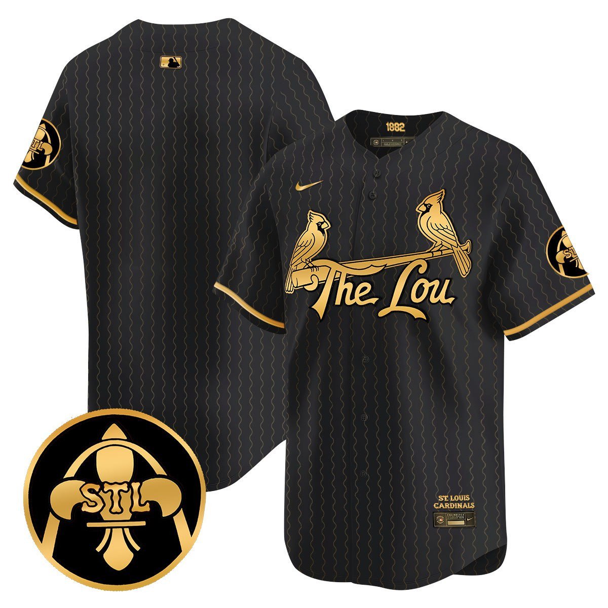 St. Louis Cardinals 2024 City Connect Vapor Premier Limited Jersey V2 - All Stitched