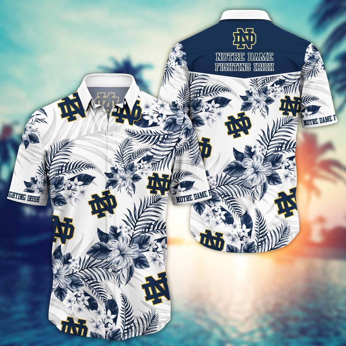 Notre Dame Fighting Irish - Trending Aloha Hawaiian Shirt H50994 🏖
