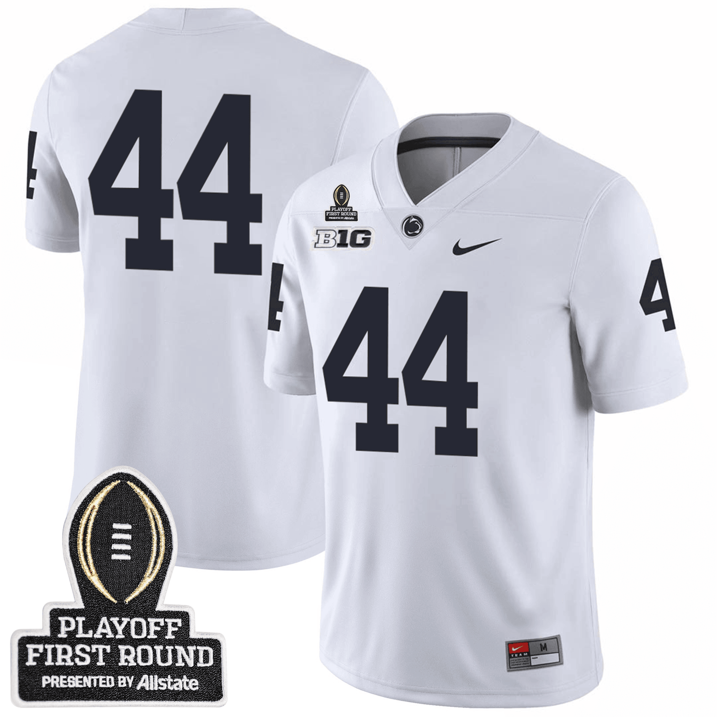 Penn State Football 24/25 Jersey - CFP First Round Patch