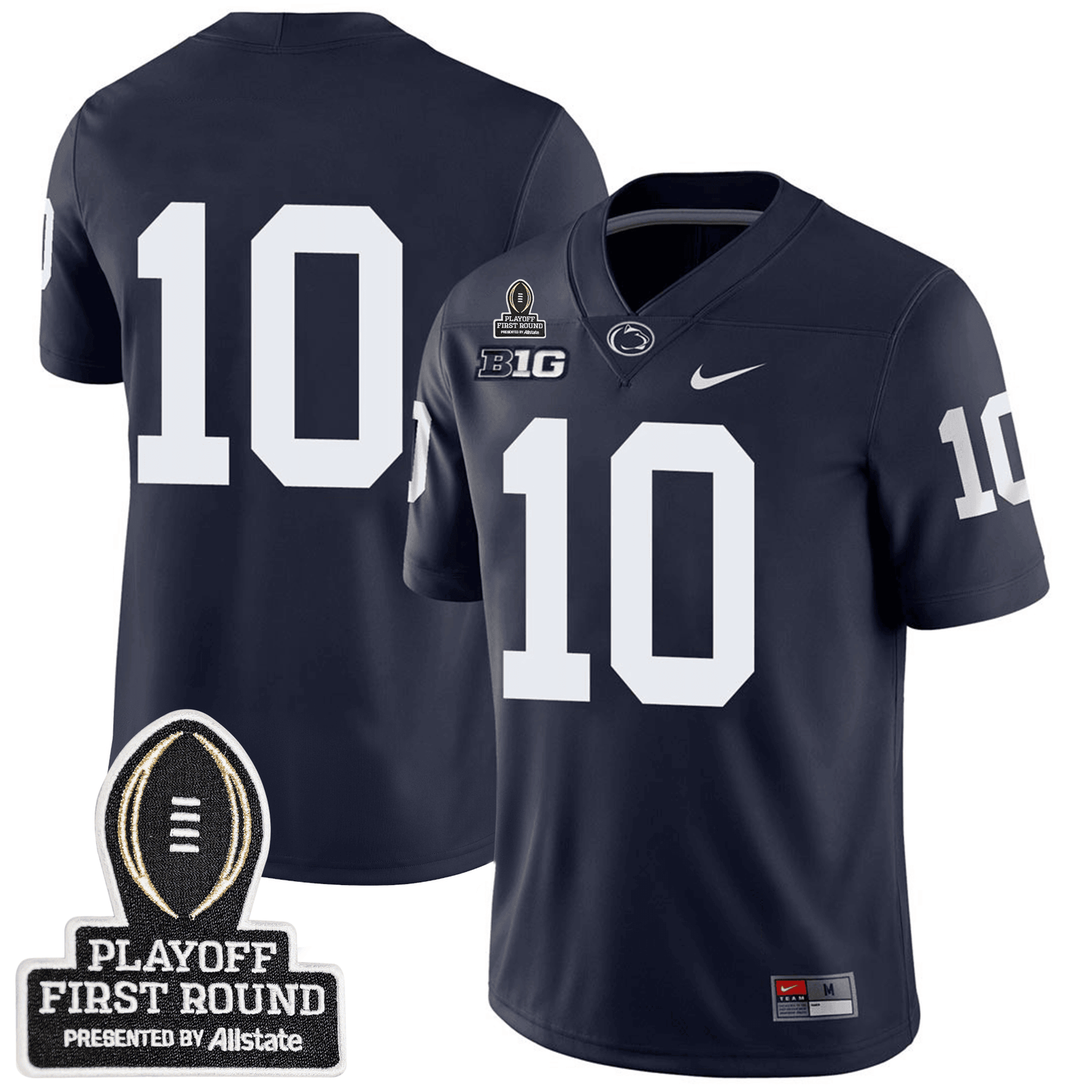 Penn State Football 24/25 Jersey - CFP First Round Patch