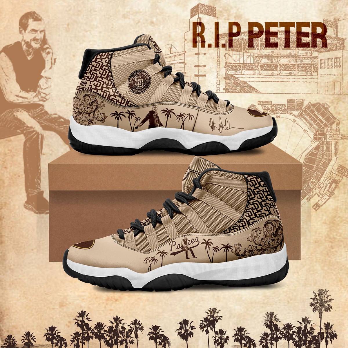 JD11 - Peter Seidler Memorial Special Shoes - R.I.P Peter