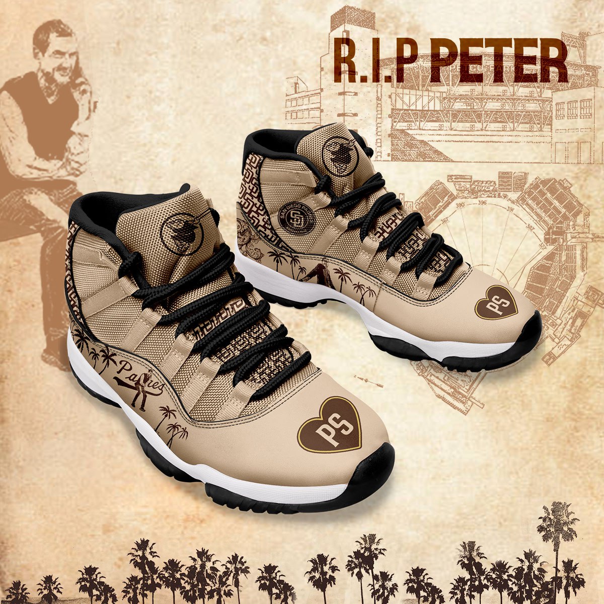 JD11 - Peter Seidler Memorial Special Shoes - R.I.P Peter