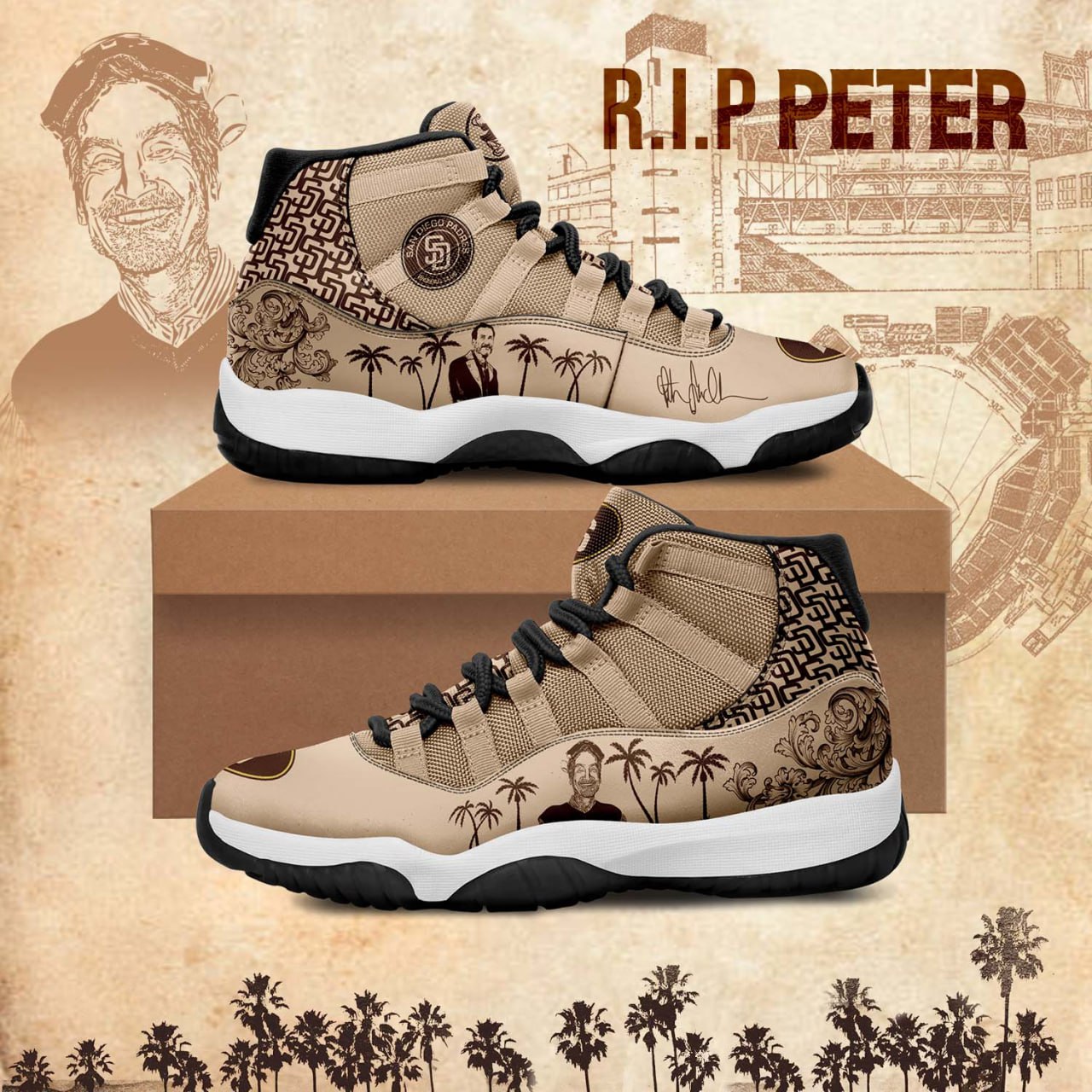 JD11 - Peter Seidler Memorial Special Shoes - R.I.P Peter