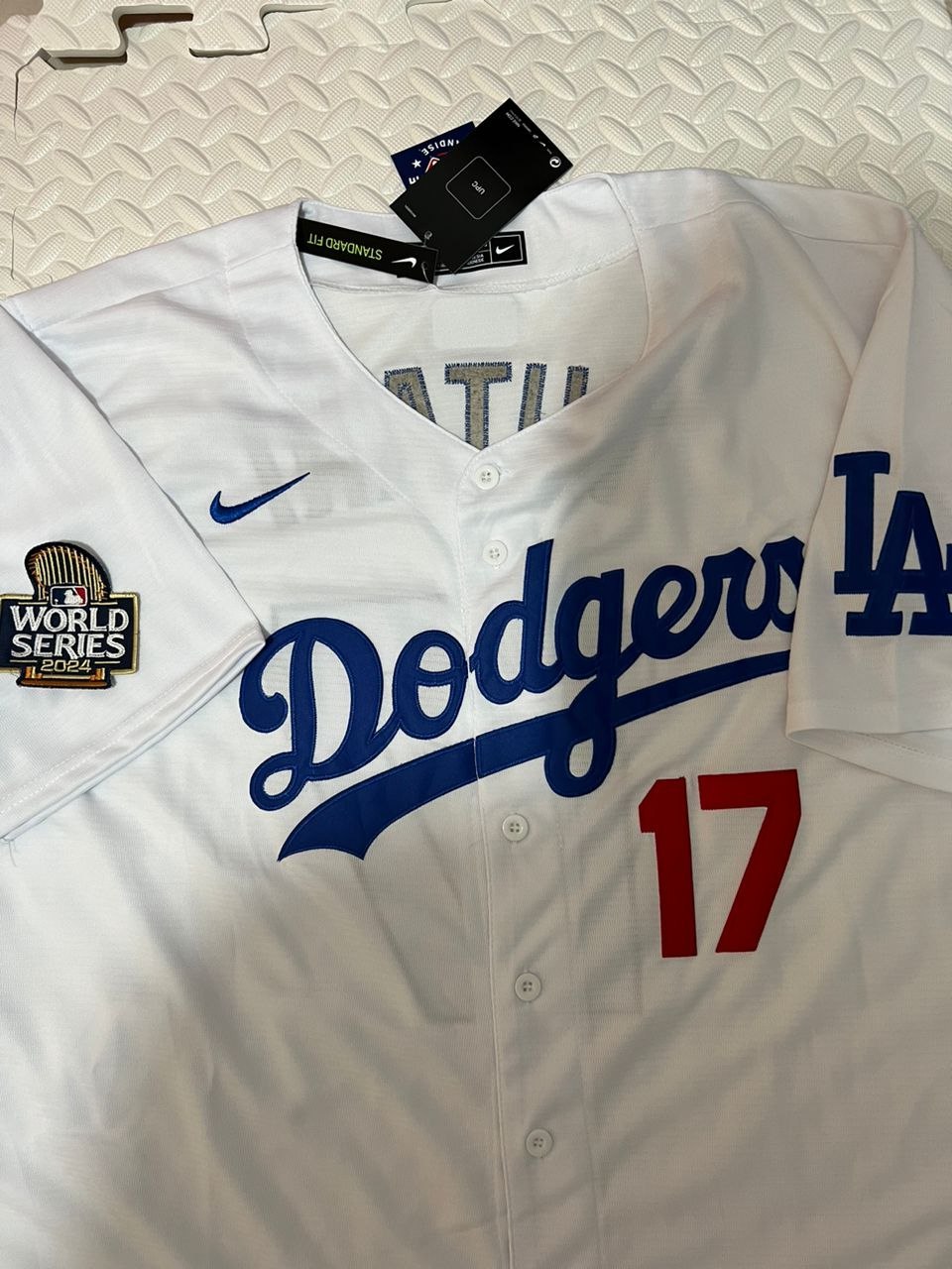 Dodgers Fernando Valenzuela Memorial Custom Jersey - All Stitched