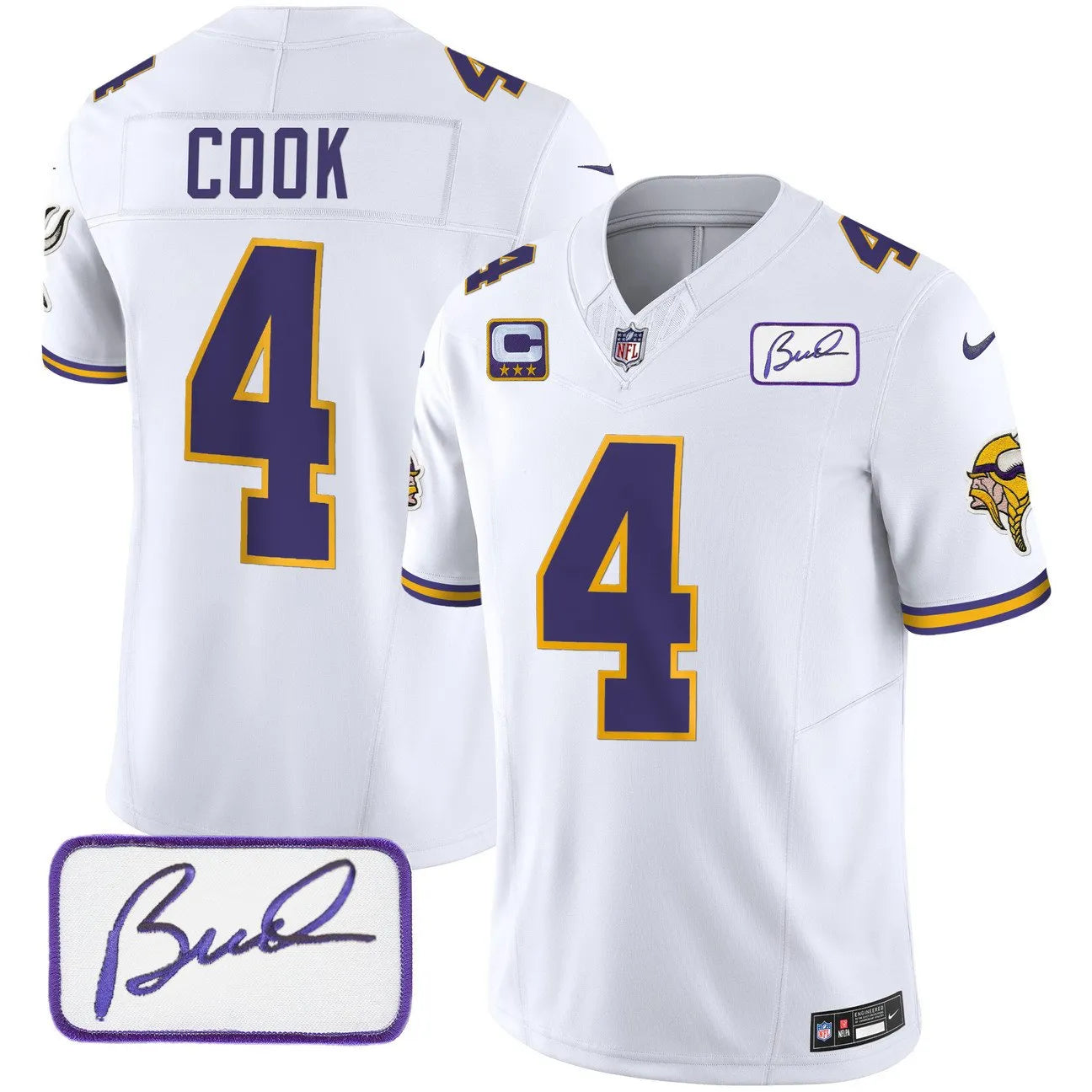 Vikings Vapor Limited Player 2024 Jersey TLA - All Stitched