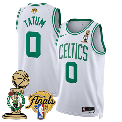 Celtics 2023-24 World Champions Jersey - All Stitched