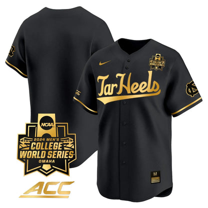 North Carolina Tar Heels 2024 College World Series Vapor Premier Limited Jersey - All Stitched