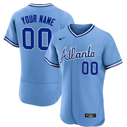 Atlanta Braves Throwback 1974 - 1982 Custom Jersey - All Stitched