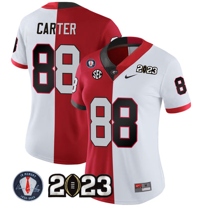 Women's Georgia Bulldogs 2023 Champions Jersey - All Stitched