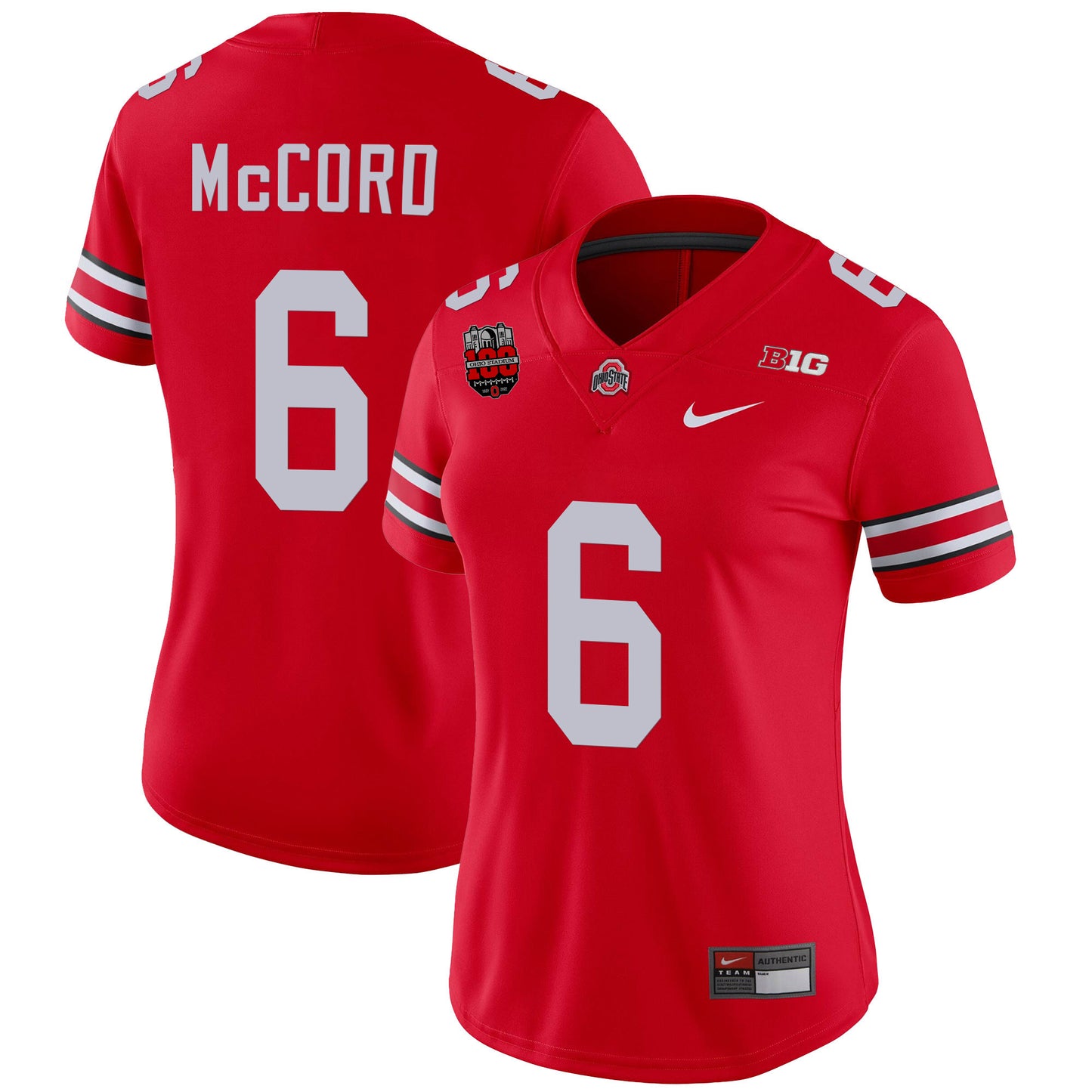 Women's Ohio State Buckeyes Player Jersey - All Stitched