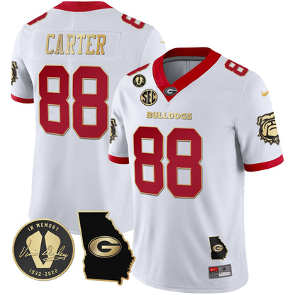 Georgia Bulldogs 2023 Vapor Jersey - Georgia Map - All Stitched