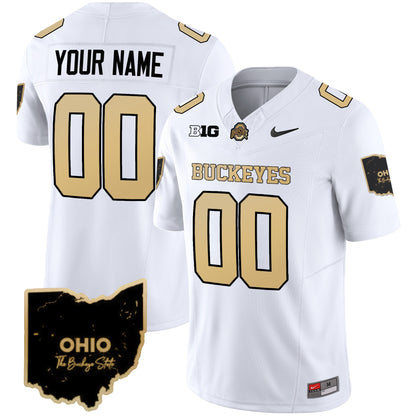 Ohio State Buckeyes Special Vapor Limited Custom Jersey - All Stitched