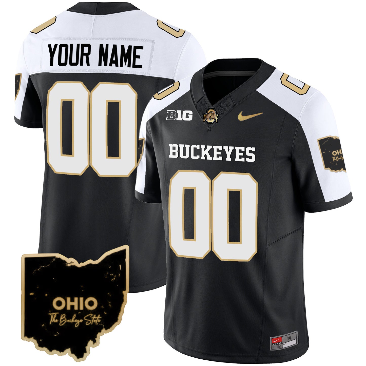 Ohio State Buckeyes Special Vapor Limited Custom Jersey - All Stitched