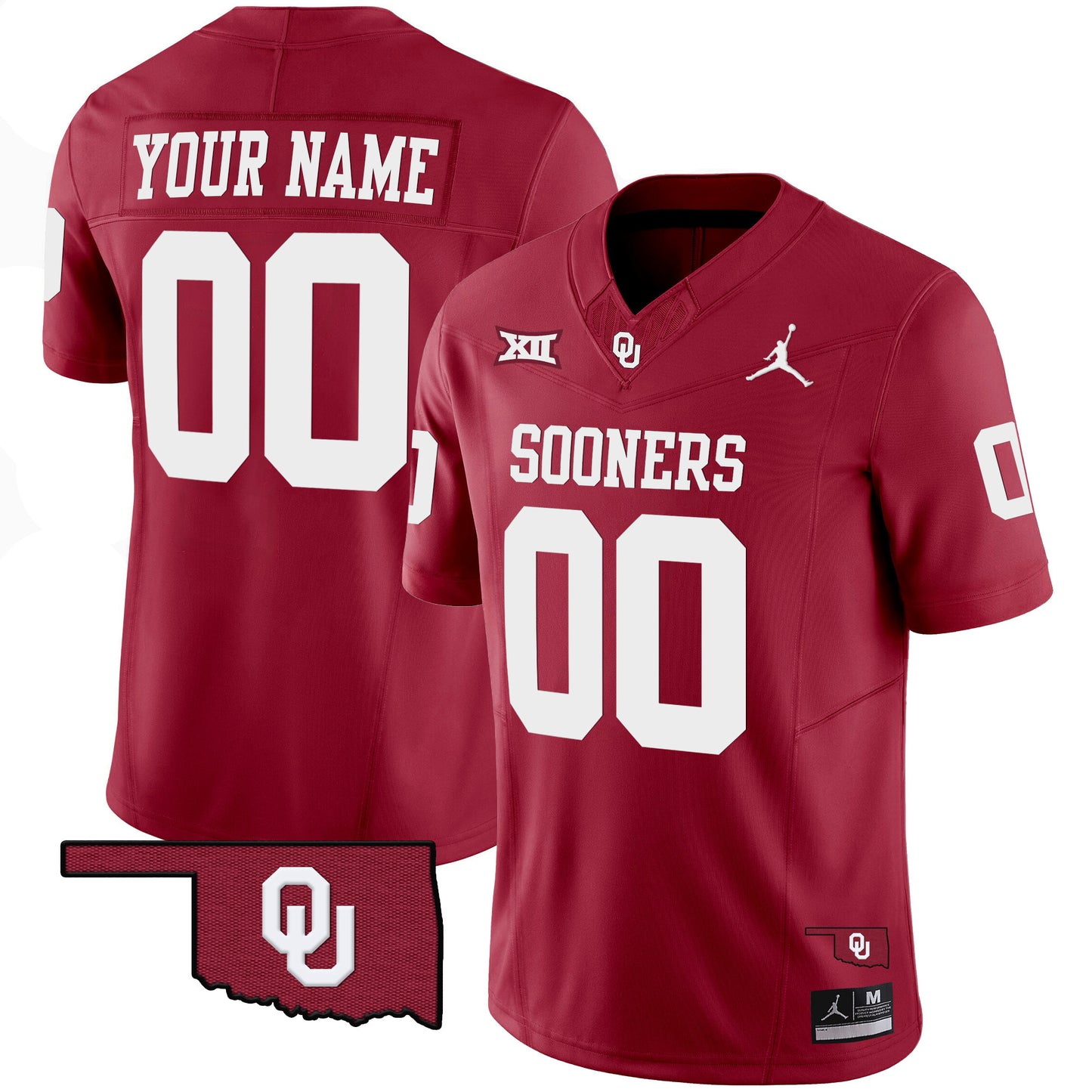 Oklahoma Sooners Vapor Limited Custom Jersey - All Stitched