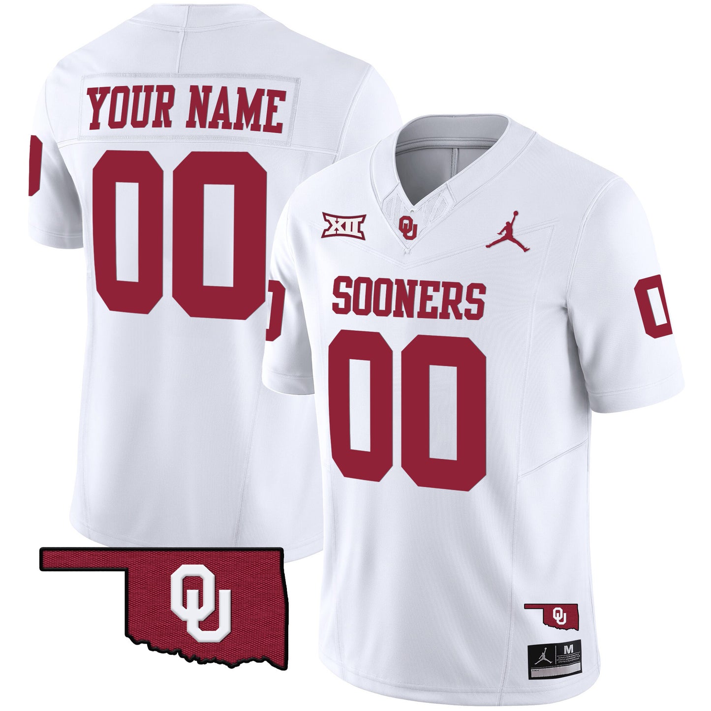 Oklahoma Sooners Vapor Limited Custom Jersey - All Stitched