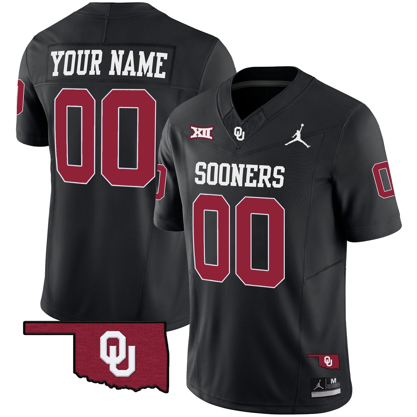 Oklahoma Sooners Vapor Limited Custom Jersey - All Stitched