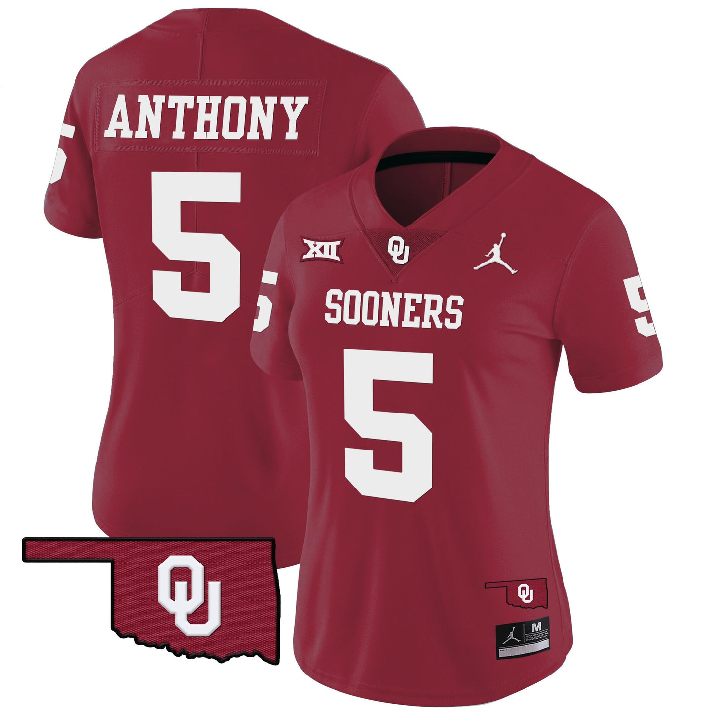 Women's Oklahoma Sooners Vapor Limited Jersey - All Stitched