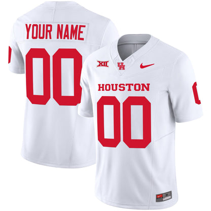 Houston Cougars 2023 Oilers Inspired Vapor Custom Jersey V4 - All Stitched