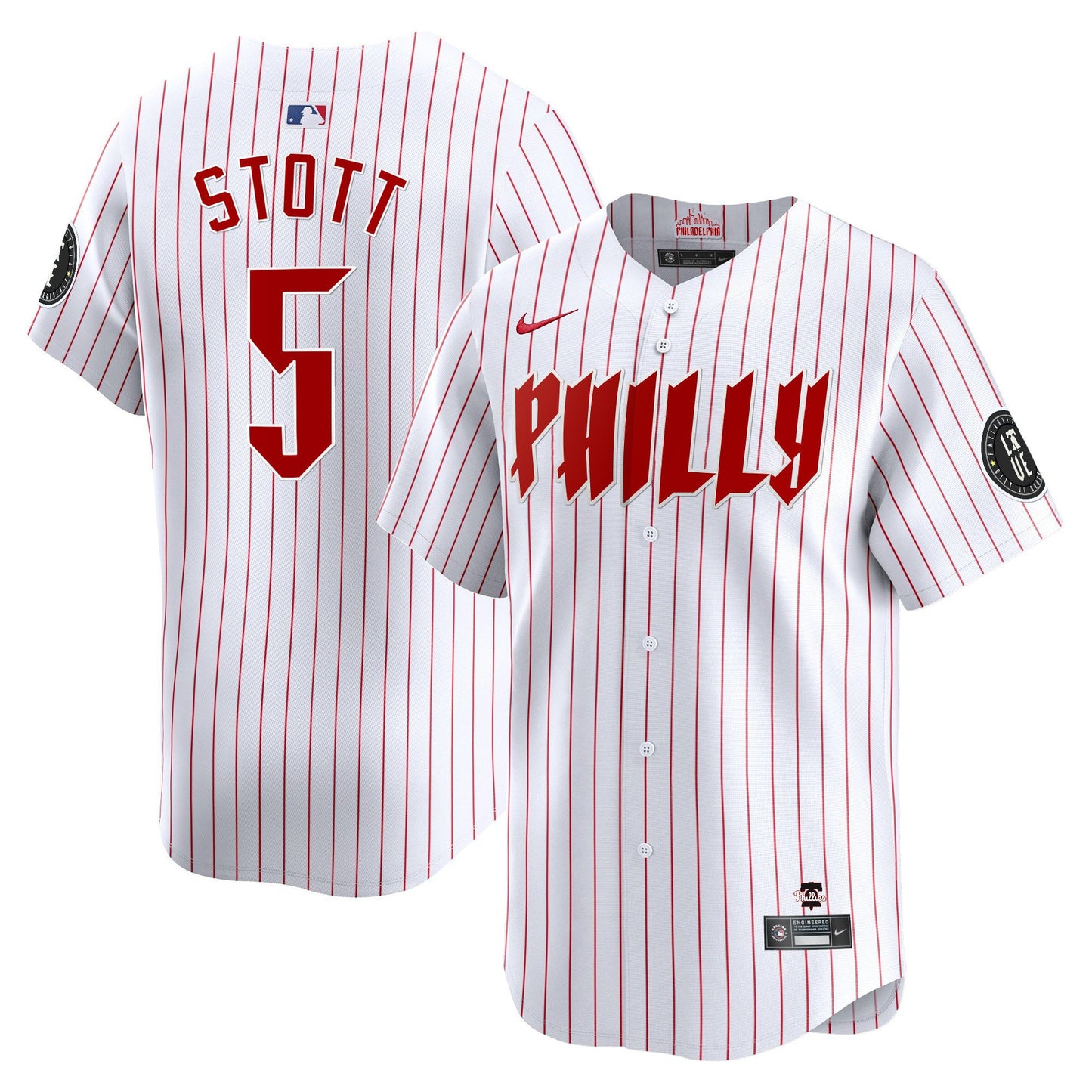 Phillies 2024 City Connect Vapor Premier Limited Jersey TLA - All Stitched